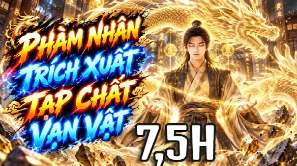 7,5 Giờ | Phàm Nhân Tu Tiên - Hệ Thống Trích Xuất Tạp Chất Vạn Vật - Tu Thành Đại Đế