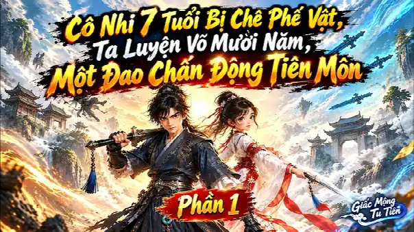 (Phần 1) Cô Nhi 7 Tuổi Bị Chê Phế Vật, Ta Luyện Võ Mười Năm, Một Đao Chấn Động Tiên Môn