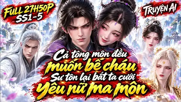 Ss1-5 Cả Tông Môn Đều Muốn Bế Cháu Sư Tôn Lại Bắt Ta Cưới Yêu Nữ Ma Môn