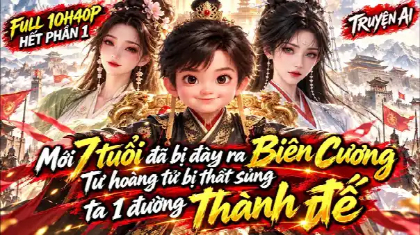 Mới 7 Tuổi Đã Bị Đày Ra Biên Cương Từ Hoàng Tử Bị Thất Sủng Ta 1 Đường Thành Đế