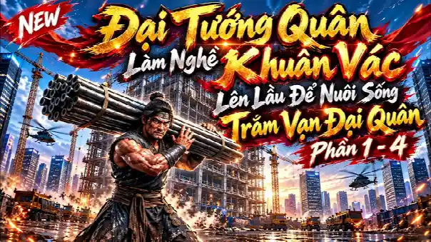 Đại Tướng Quân Làm Nghề Khuân Vác Lên Lầu Để Nuôi Sống Trăm Vạn Đại Quân Phần 1 - 4 | Myhope