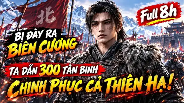 Full 8H | Từ Kẻ Bị Lưu Đày Đến Chiến Thần Bắc Cảnh – 300 Tàn Binh Trấn Áp Thiên Hạ!