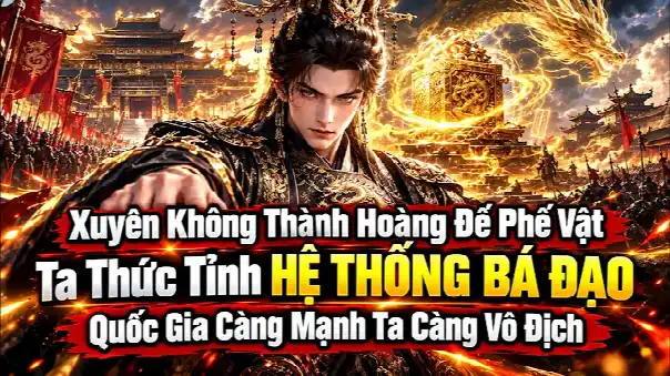 Xuyên Không Thành Hoàng Đế Phế Vật Ta Thức Tỉnh Hệ Thống Bá Đạo Quốc Gia Càng Mạnh Ta Càng Vô Địch