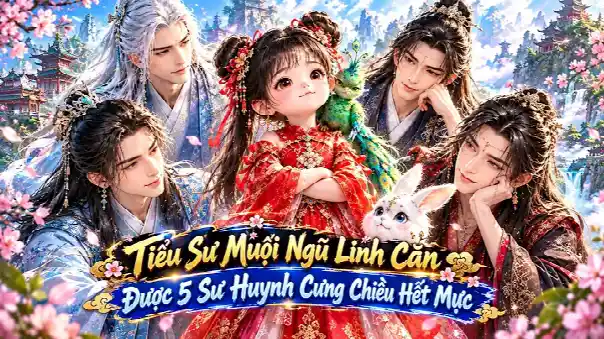 Tiểu Sư Muội Ngũ Linh Căn Được 5 Sư Huynh Cưng Chiều Hết Mực!