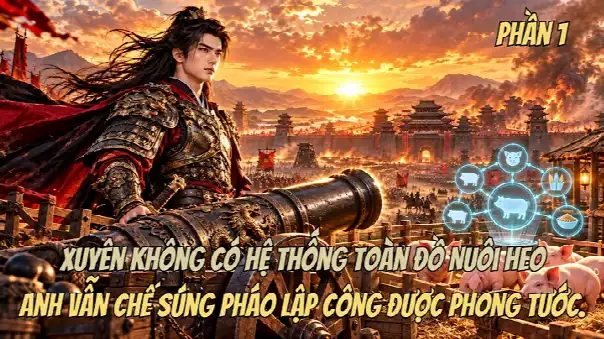 Phần 1 | Xuyên Không Có Hệ Thống Toàn Đồ Nuôi Heo, Anh Vẫn Chế Súng Pháo Lập Công Được Phong Tước.