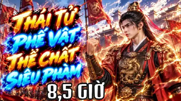 8,5 Giờ | Xuyên Làm Thái Tử Phế Vật Với Thể Chất Siêu Phàm - Dẫn 10 Vạn Kỵ Binh Chinh Phục Đất Nước