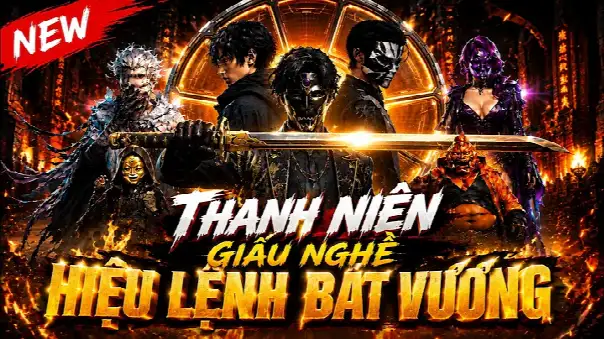Thánh Giấu Nghề 8 Mặt Nạ Hiệu Lệnh Bát Vương