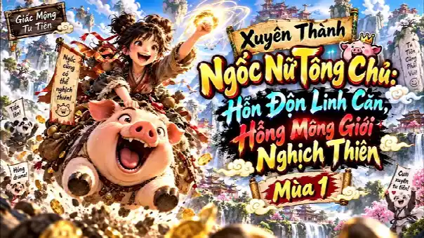 (Mùa 1) Xuyên Thành Ngốc Nữ Tông Chủ: Hỗn Độn Linh Căn, Hồng Mông Giới Nghịch Thiên