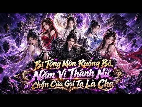 Bị Tông Môn Ruồng Bỏ, Năm Vị Thánh Nữ Chặn Cửa Gọi Ta Là Cha.