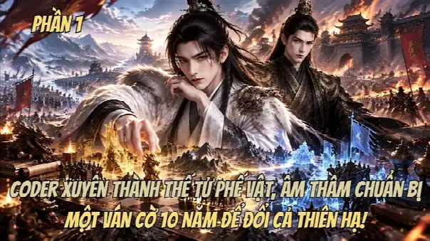 Coder Xuyên Thành Thế Tử Phế Vật, Âm Thầm Chuẩn Bị Một Ván Cờ 10 Năm Để Đổi Cả Thiên Hạ!