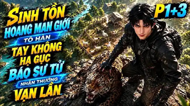 Sinh Tồn Hoang Man Giới: Tô Hàn Tay Không Hạ Gục Báo Sư Tử, Nhận Thưởng Vạn Lần