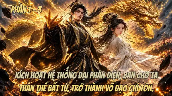 Kích Hoạt Hệ Thống Đại Phản Diện, Ban Cho Ta Thân Thể Bất Tử, Trở Thành Võ Đạo Chí Tôn.