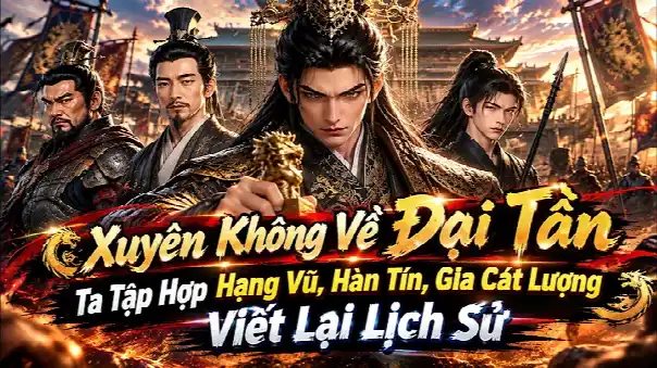 Xuyên Không Về Đại Tần Ta Tập Hợp Hạng Vũ,Hàn Tín,Gia Cát Lượng Viết Lại Lịch Sử