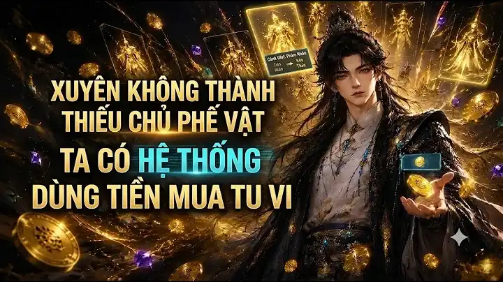 Xuyên Không Thành Thiếu Chủ Phế Vật Ta Có Hệ Thống Dùng Tiền Mua Tu Vi