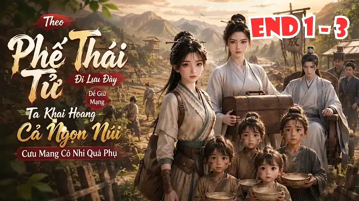 End Ss1-3 | Theo Phế Thái Tử Đi Lưu Đày, Khai Hoang Cả Ngọn Núi Cưu Mang Cô Nhi Quả Phụ