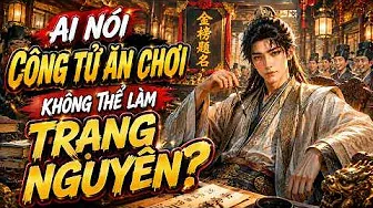 Ai Nói Công Tử Ăn Chơi Không Thể Làm Trạng Nguyên?