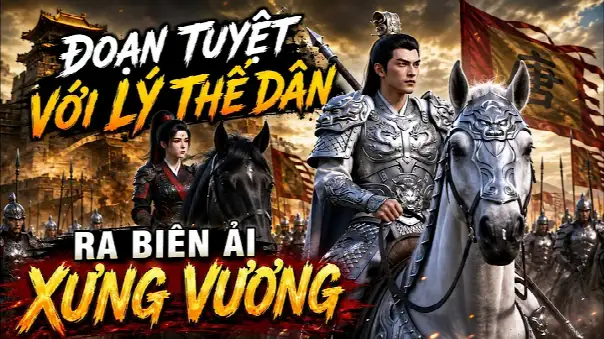 Full P1 | Xuyên Không Thành Hoàng Tử Phế Vật: Ta Đoạn Tuyệt Với Lý Thế Dân, Ra Biên Ải Xưng Vương!