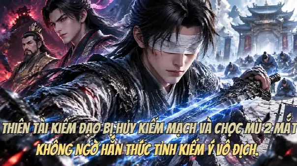 Thiên Tài Kiếm Đạo Bị Hủy Kiếm Mạch Và Chọc Mù Hai Mắt, Không Ngờ Hắn Thức Tỉnh Kiếm Ý Vô Địch.