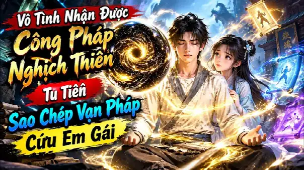 Vô Tình Nhận Được Công Pháp Nghịch Thiên Tu Tiên Sao Chép Vạn Pháp Cứu Em Gái