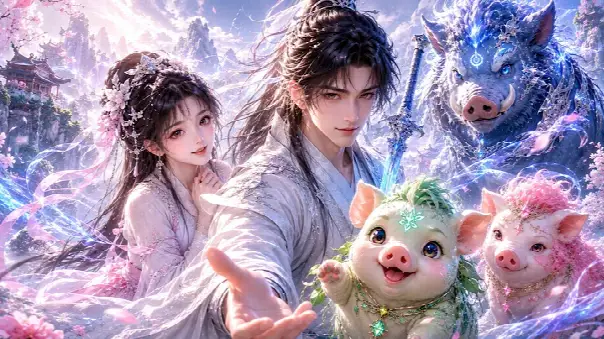 Thanh Niên Nuôi Heo Trồng Thuốc 30 Năm, Nào Ngờ Là Kiếm Tu Mạnh Nhất Tông Môn Hai Sư Tỷ Mê Mẩn Phần1