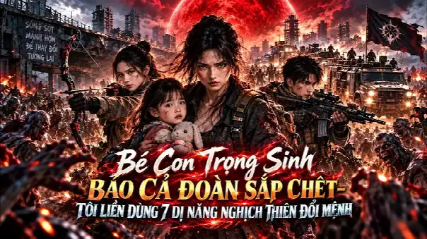 Bé Con Trọng Sinh Báo Cả Đoàn Sắp Chết – Tôi Liền Dùng 7 Dị Năng Nghịch Thiên Đổi Mệnh