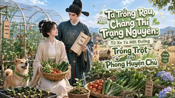 (Full) Ta Trồng Rau, Chàng Thi Trạng Nguyên: Từ Xe Tù Một Đường Trồng Trọt Đến Phong Huyện Chủ