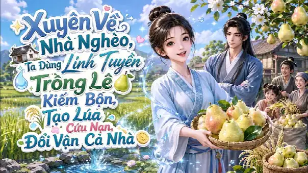 (Full) Xuyên Về Nhà Nghèo, Ta Dùng Linh Tuyền Trồng Lê Kiếm Bộn, Tạo Lúa Cứu Nạn, Đổi Vận Cả Nhà