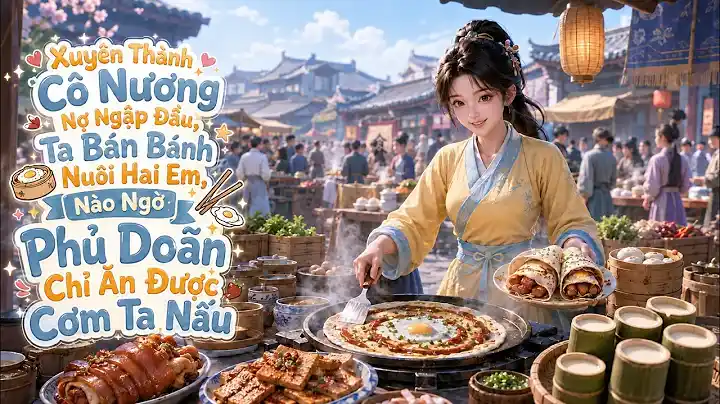 Xuyên Thành Cô Nương Nợ Ngập Đầu, Ta Bán Bánh Nuôi Hai Em, Nào Ngờ Phủ Doãn Chỉ Ăn Được Cơm Ta Nấu