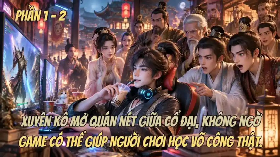 Xuyên Kô Mở Quán Nét Giữa Cổ Đại, Không Ngờ Game Có Thể Giúp Người Chơi Học Võ Công Thật.