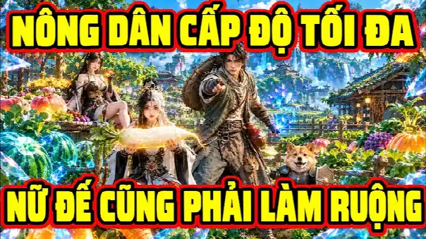 Nông Dân Cấp Độ Tối Đa, Nữ Đế Cũng Phải Xuống Ruộng Trồng Rau