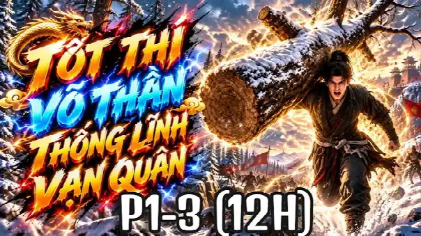 P1-3 | 12 Giờ Thỏa Mãn | Tốt Thí Phế Vật - Hệ Thống Võ Thần Tuyệt Học -Đại Tướng Thống Lĩnh Vạn Quân