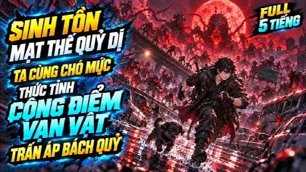 Sinh Tồn Mạt Thế Quỷ Dị: Ta Cùng Chó Mực Thức Tỉnh Cộng Điểm Vạn Vật, Trấn Áp Bách Quỷ