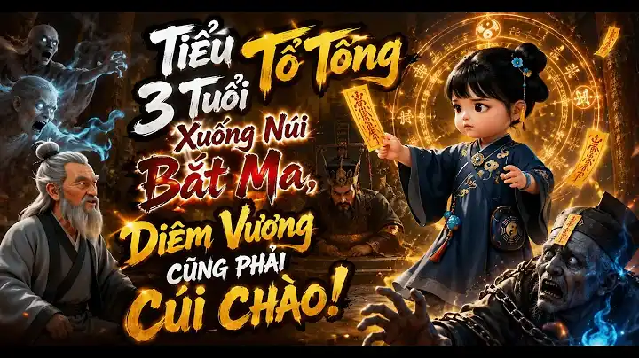 Tiểu Tổ Tông 3 Tuổi Xuống Núi Bắt Ma, Diêm Vương Cũng Phải Cúi Chào! #Hoathinhtrungquoc
