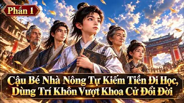 Cậu Bé Nhà Nông Tự Kiếm Tiền Đi Học, Dùng Trí Khôn Vượt Khoa Cử Đổi Đời