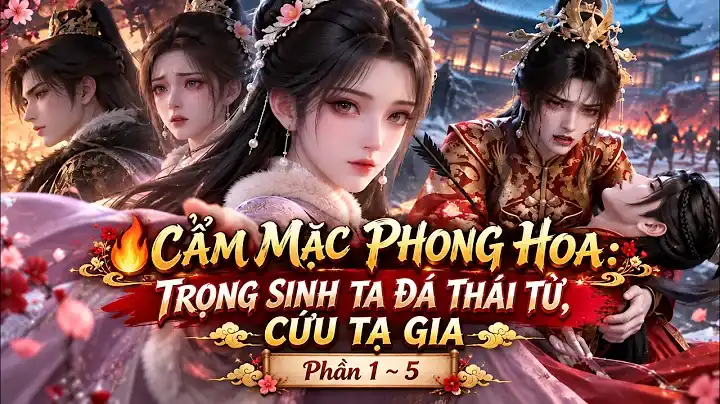 🔥Cẩm Mặc Phong Hoa: Trọng Sinh Ta Đá Thái Tử, Cứu Tạ Gia. Tập1 #Drama #Phim #Anime #Ai