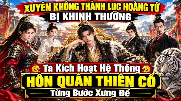 Xuyên Không Thành Lục Hoàng Tử Bị Khinh Thường Ta Có Hệ Thống Hôn Quân Thiên Cổ Từng Bước Xưng Đế
