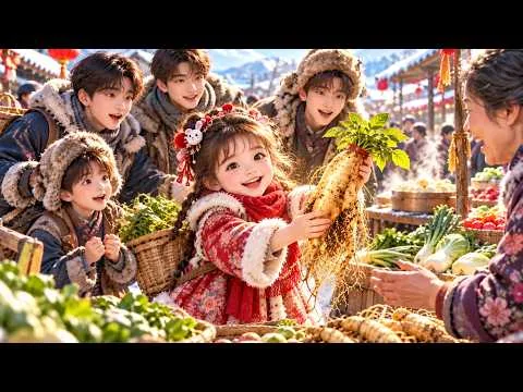 Cô Bé Có Khả Năng Xuyên Tới Chợ Thời Hiện Đại, Nhờ Đó Dựa Vào Đổi Nhân Sâm Mà Nuôi Sống 4 Anh Trai