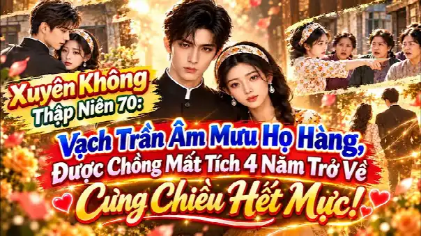 Xuyên Không Thập Niên 70: Vạch Trần Âm Mưu Họ Hàng, Được Chồng Mất Tích Trở Về Cưng Chiều Hết Mực